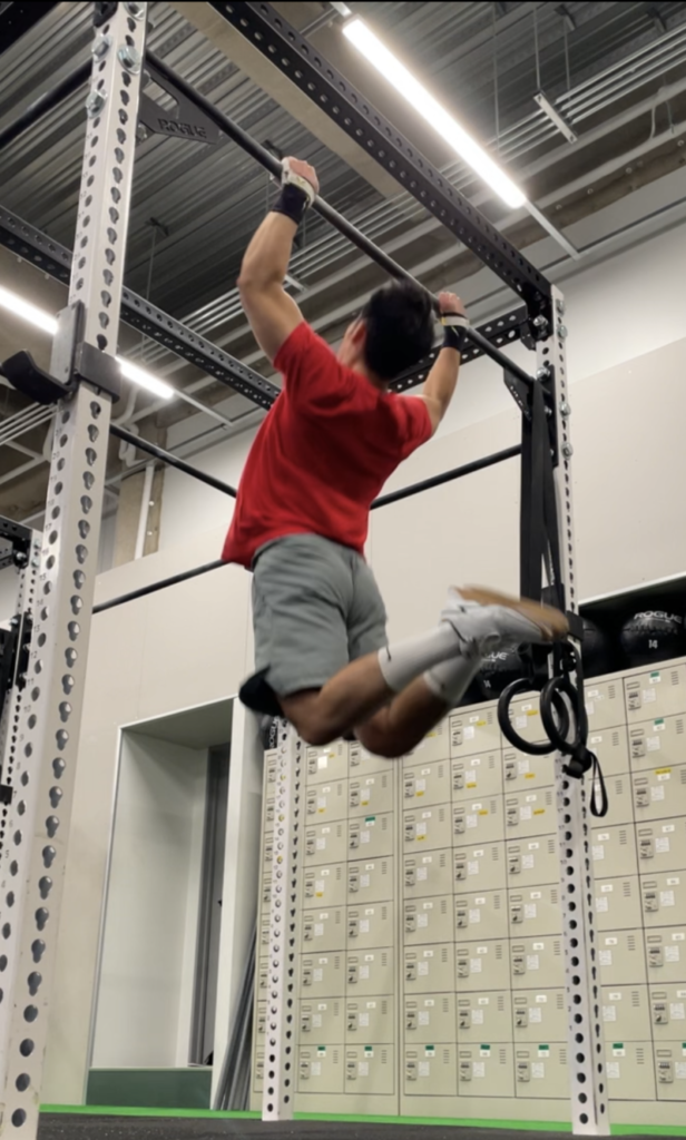 the butterfly chest-to-bar pull up